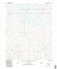 Teller D-1 1950 topographic map thumbnail