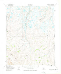 Teller D-1 1950 topographic map thumbnail