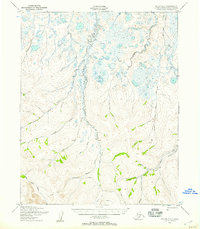 Teller D-1 1950 topographic map thumbnail