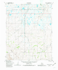 Teller D-1 1950 topographic map thumbnail