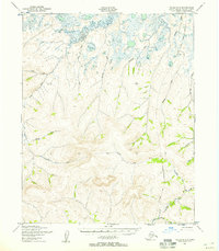 Teller D-2 1950 topographic map thumbnail