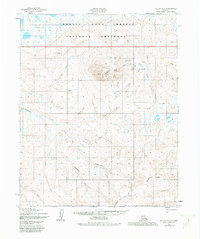 Teller D-3 1950 topographic map thumbnail