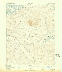 Teller D-3 1950 topographic map thumbnail