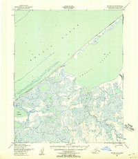 Teller D-5 1950 topographic map thumbnail