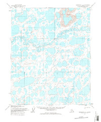 Teshekpuk A-1 1955 topographic map thumbnail