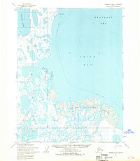 Teshekpuk D-3 1955 topographic map thumbnail