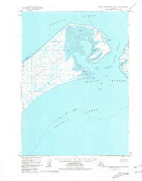 Trinity Islands B-2 and C-2 1952 topographic map thumbnail