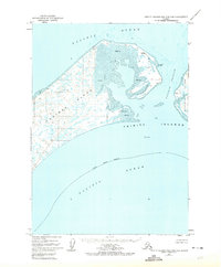 Trinity Islands B-2 and C-2 1952 topographic map thumbnail