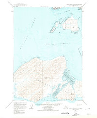 Trinity Islands C-1 1952 topographic map thumbnail