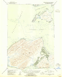 Trinity Islands C-1 1954 topographic map thumbnail
