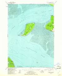 Tyonek A-1 1952 topographic map thumbnail