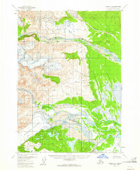 Tyonek A-6 1958 topographic map thumbnail