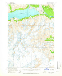 Tyonek A-7 1958 topographic map thumbnail