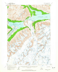 Tyonek A-8 1958 topographic map thumbnail