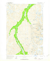 Tyonek C-8 1958 topographic map thumbnail