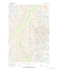 Tyonek C-8 1958 topographic map thumbnail