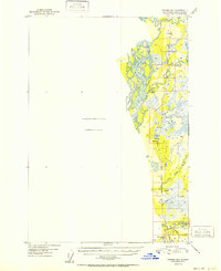 Tyonek D-1 1952 topographic map thumbnail