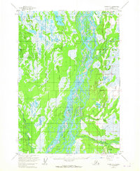 Tyonek D-1 1954 topographic map thumbnail