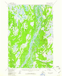 Tyonek D-1 1954 topographic map thumbnail