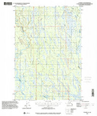 Tyonek D-2 1993 topographic map thumbnail
