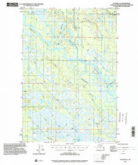 Tyonek D-3 1993 topographic map thumbnail