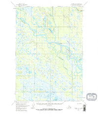 Tyonek D-3 1954 topographic map thumbnail