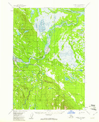 Tyonek D-4 1954 topographic map thumbnail