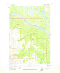 Tyonek D-5 topographic map thumbnail