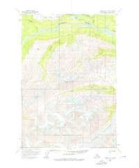 Tyonek D-7 topographic map thumbnail