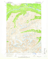 Tyonek D-7 1958 topographic map thumbnail