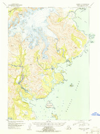 Ugashik A-2 1951 topographic map thumbnail