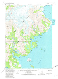 Ugashik A-2 1951 topographic map thumbnail