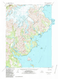 Ugashik A-2 1951 topographic map thumbnail