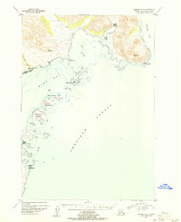 Ugashik B-1 1951 topographic map thumbnail