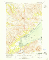 Ugashik B-2 1951 topographic map thumbnail