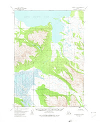 Ugashik B-3 1951 topographic map thumbnail