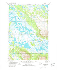Ugashik B-4 1954 topographic map thumbnail