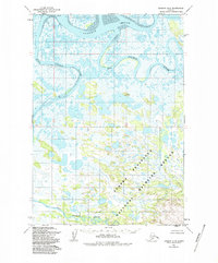 Ugashik B-5 topographic map thumbnail