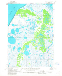 Ugashik B-6 1963 topographic map thumbnail