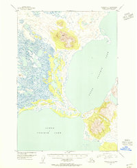 Ugashik C-3 1951 topographic map thumbnail