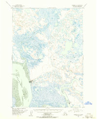 Ugashik C-5 1951 topographic map thumbnail