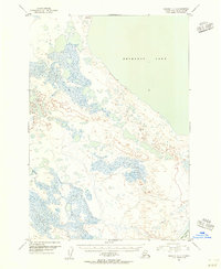 Ugashik D-3 1951 topographic map thumbnail