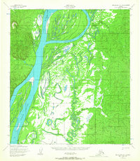Unalakleet C-1 1952 topographic map thumbnail