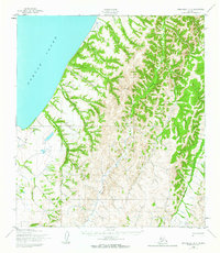 Unalakleet C-4 1952 topographic map thumbnail