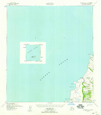 Unalakleet C-5 1952 topographic map thumbnail