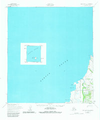 Unalakleet C-5 1952 topographic map thumbnail