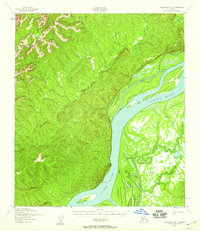 Unalakleet D-1 1952 topographic map thumbnail