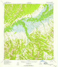 Unalakleet D-3 1950 topographic map thumbnail
