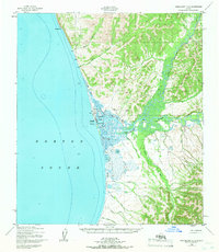 Unalakleet D-4 1950 topographic map thumbnail