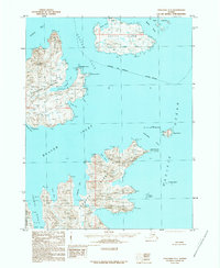 Unalaska C-1 topographic map thumbnail
